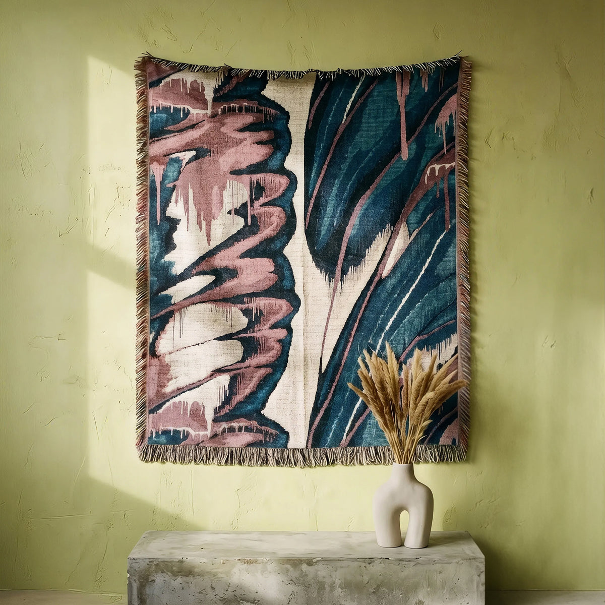 Woven Throw - Morpho Drip